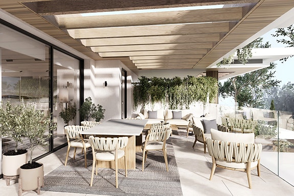 LUKSUS | Penthouse med 3 soverom og 3+1 bad | Stor takterrasse | Eksklusive fasiliteter | Parkering