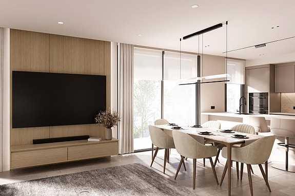 LUKSUS | Penthouse med 3 soverom og 3+1 bad | Stor takterrasse | Eksklusive fasiliteter | Parkering