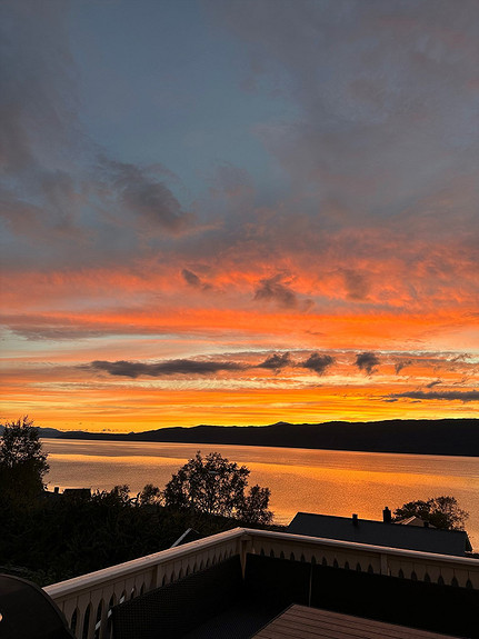 Selgers eget utsiktsbilde fra veranda!