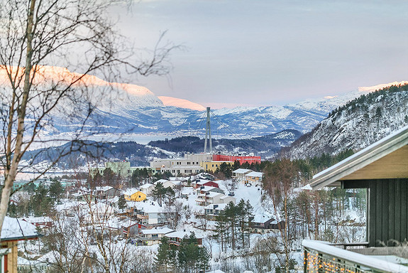 Utsikt fra balkong