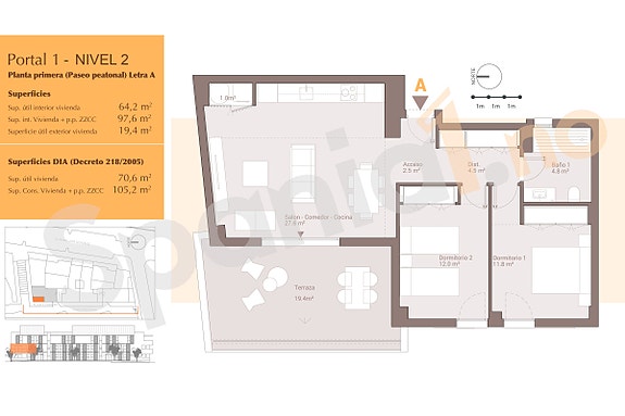 Luksusleiligheter i nybygg – Takterrasse med basseng og førsteklasses fasiliteter