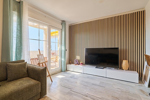 Moderne penthouse med 3 soverom og panoramautsikt - 5 minutter fra stranden i Cabopino