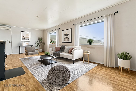 EiendomsMegler 1 v/ Gabrielle Moen Remøy har gleden av å presentere Solbakkvegen 2!