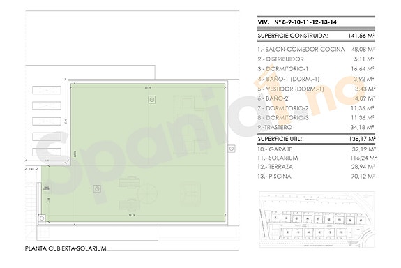 Plantegning takterrasse