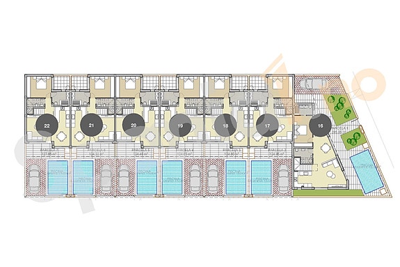 NYHET! Moderne rekkehus | 3 sov og 2 bad | Stor uteplass | Mulighet for basseng og takterrasse