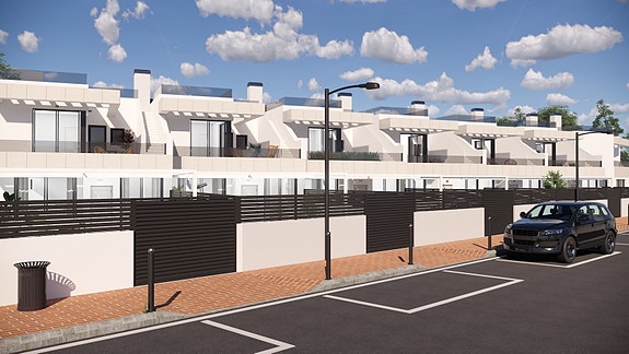 NYHET! Moderne rekkehus | 3 sov og 2 bad | Stor uteplass | Mulighet for basseng og takterrasse