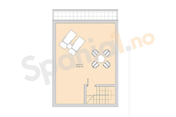 Plantegning takterrasse