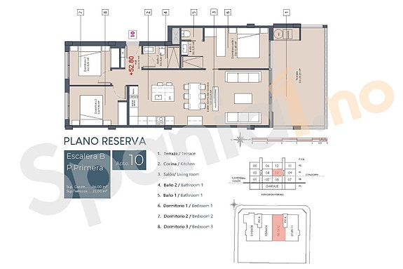 Nybygg! Leilighet med 3 soverom og 2 bad | Fellesområde med basseng | Parkering