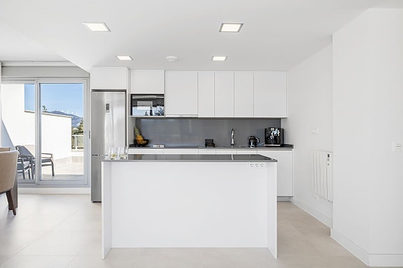 Eksklusiv penthouse med 4 soverom og spektakulær utsikt i Mijas Costa