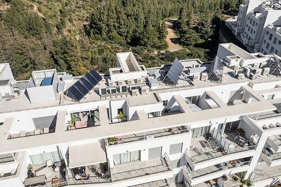 Eksklusiv penthouse med 4 soverom og spektakulær utsikt i Mijas Costa