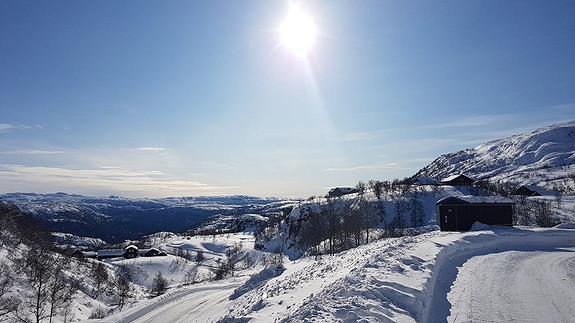 Utsikt over Fjellheimen
