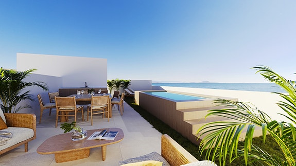 Penthouse-leilighet nær Marbella | Takterrasse på 75 m2 med privat basseng | Perfekt beliggenhet