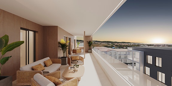 Penthouse-leilighet nær Marbella | Takterrasse på 75 m2 med privat basseng | Perfekt beliggenhet