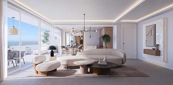 Eksklusiv penthouse-leilighet med terrasse på 51 m2 | Nydelige fellesområder | Parkering