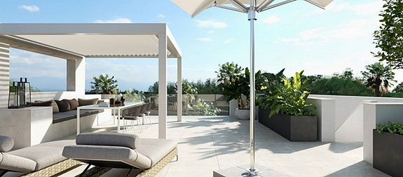 Eksklusiv hjørne-leilighet med 3 soverom og 2 bad | Luksuriøse fellesområder | Attraktiv beliggenhet