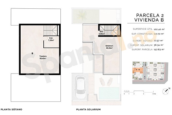 SOLGT!  Bolig med takterrasse | 3 soverom og 3 bad | God uteplass med eget basseng | Uinnredet underetasje