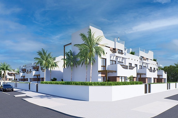 Nyhet | Hjørne-penthouse med havutsikt | Takterrasse | Flotte fellesområder