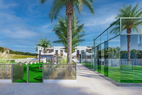 Nyhet | Kun 150 m til flott strand | Moderne leiligheter med stor uteplass | Nydelige fellesområder