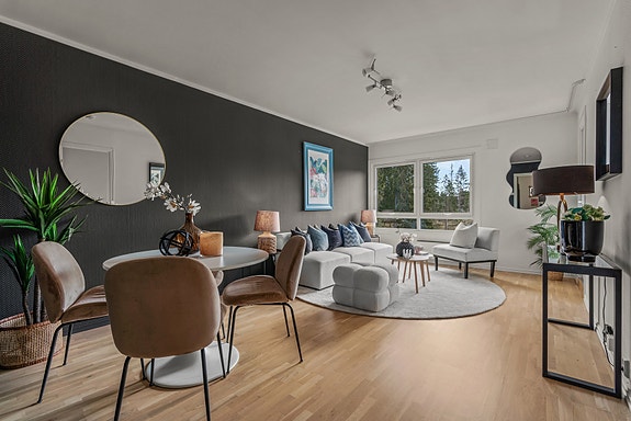 Flott 2-roms andelsleilighet - Bad fra 2023 - Nærhet til marka - Ingen dok. avgift.