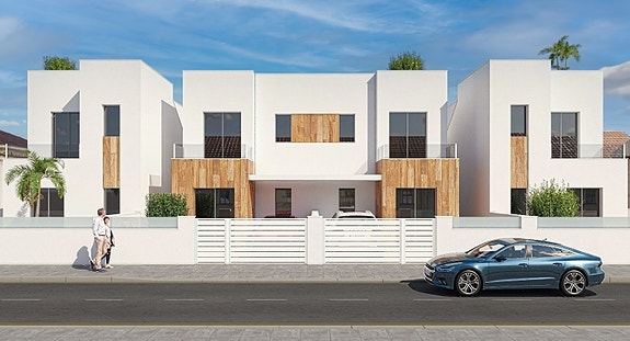 SOLGT! Kun 500 m fra nydelig strand | Moderne villa med 3 store soverom og 2 bad  | Flott uteplass med privat basseng