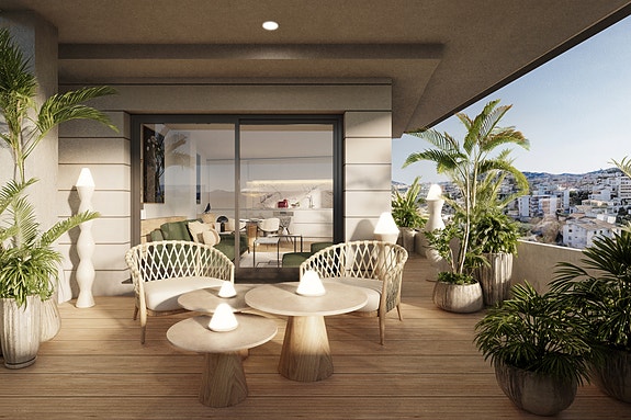 Duplex Penthouse! Kun 200 m til stranden | 3 soverom og 2 bad | Takterrasse | Attraktiv beliggenhet