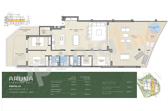 Eksklusiv leilighet med privat basseng | 3 soverom og 3 bad | Flott beliggenhet