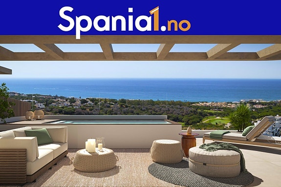 Eksklusiv leilighet med privat basseng | 3 soverom og 3 bad | Flott beliggenhet