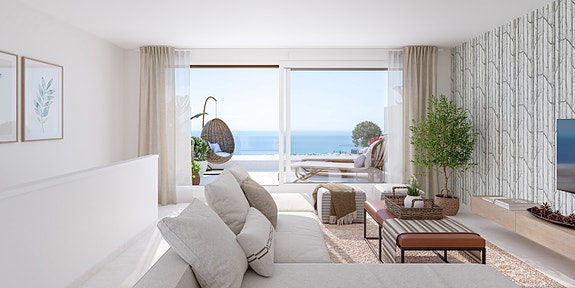 Rekkehus i La Cala de Mijas med 4 soverom og 3 bad | Gangavstand til strand og alle fasiliteter | Garasje og bod