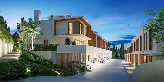 Rekkehus i La Cala de Mijas med 4 soverom og 3 bad | Gangavstand til strand og alle fasiliteter | Garasje og bod