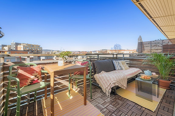 Velkommen til visning av Konows gate 30G - En lys og lekker 3-roms selveierleilighet i toppetasje