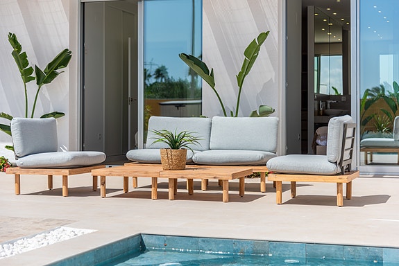 Ferdig til sommeren 25 | Nydelig villa i middelhavsstil | 3 romslige soverom | Fantastisk uteområdet med privat basseng