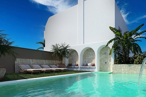 Hjørne-penthouse med takterrasse på 92 m2 | Nær strand og koselig båthavn | 3 soverom og 2 bad