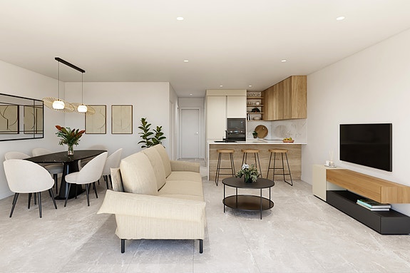 Nyhet! Leilighet med 2 soverom og 2 bad | Velg mellom leiligheter på bakkeplan eller penthouse