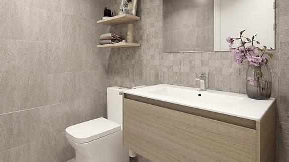 Ny leilighet | 4 soverom | Gå til strand | Flott fellesområde med hage og basseng | Parkering og bod