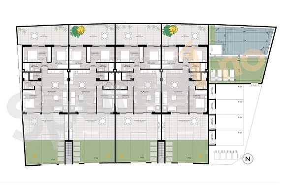 Nyhet | Penthouse-leilighet med takterrasse på 90 m2 | Nær strand og koselig båthavn | 3 soverom og 2 bad
