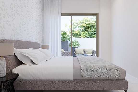 Nyhet | Penthouse-leilighet med takterrasse på 90 m2 | Nær strand og koselig båthavn | 3 soverom og 2 bad