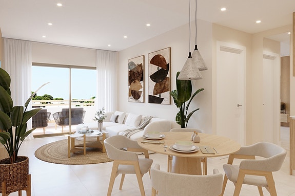 Nyhet | Penthouse-leilighet med takterrasse på 90 m2 | Nær strand og koselig båthavn | 3 soverom og 2 bad