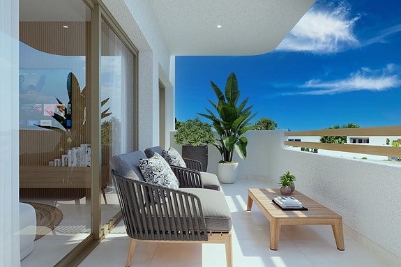 Nyhet | Penthouse-leilighet med takterrasse på 90 m2 | Nær strand og koselig båthavn | 3 soverom og 2 bad