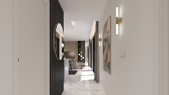 Nyhet! | Eksklusiv villa på ett plan | Møbler inkludert | 3 soverom og 3 bad | Privat basseng | Takterrasse