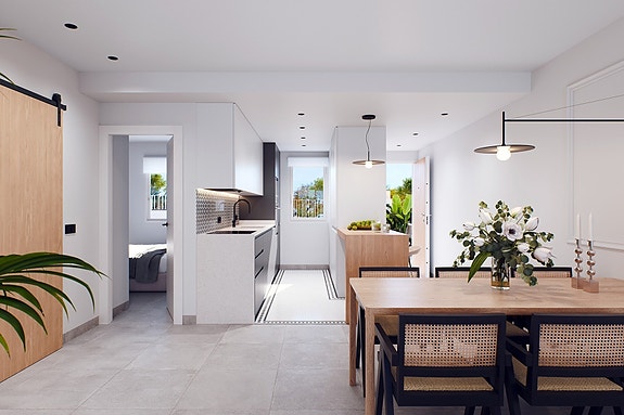 Toppleilighet med takterrasse på 68m2 - Flott fellesområde med basseng - Parkering