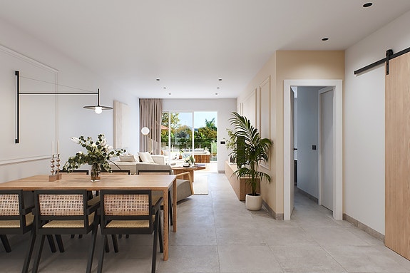 Toppleilighet med takterrasse på 68m2 - Flott fellesområde med basseng - Parkering