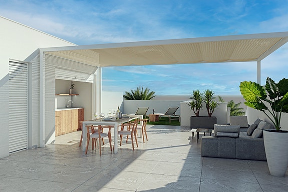 NY FASE! Penthouse-leilighet | Eksklusiv takterrasse med utekjøkken | Nydelige fellesområder