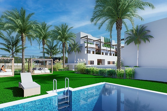 Nyhet | Kun 150 m til flott strand | Moderne penthouse-leilighet med havutsikt | Takterrasse | Flotte fellesområder