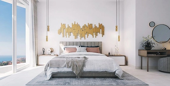 Penthouse-leilighet i hjerte av La Cala | Fantastisk utsikt over havet | 3 soverom