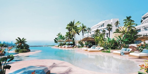 Penthouse-leilighet i hjerte av La Cala | Fantastisk utsikt over havet | 3 soverom