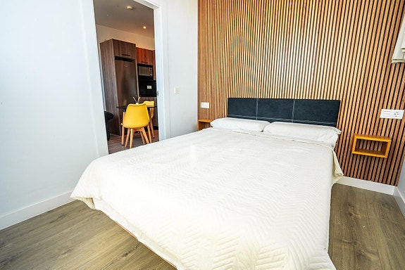 Unik penthouse i Nueva Andalucía - delt opp i 7 studioer med turistlisens og solid leieinntekt