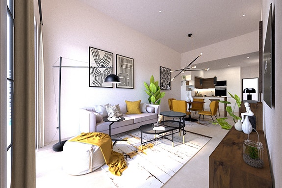 Moderne villa med takterrasse og eget basseng | Møbler, hvitevarer og A/C  inkludert | 3 soverom og 2 bad |