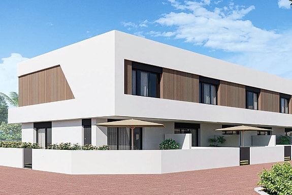 Nye moderne rekkehus - 2 eller 3 soverom, takterrasse og privat uteområde