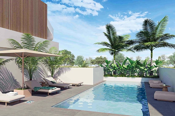 Nye moderne rekkehus - 2 eller 3 soverom, takterrasse og privat uteområde