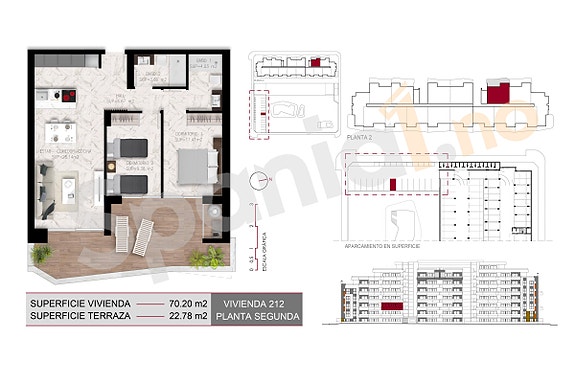 NYHET! Nydelig leilighet med stor terrasse - Møbelpakke, hvitevarer, parkering og flotte fellesområder